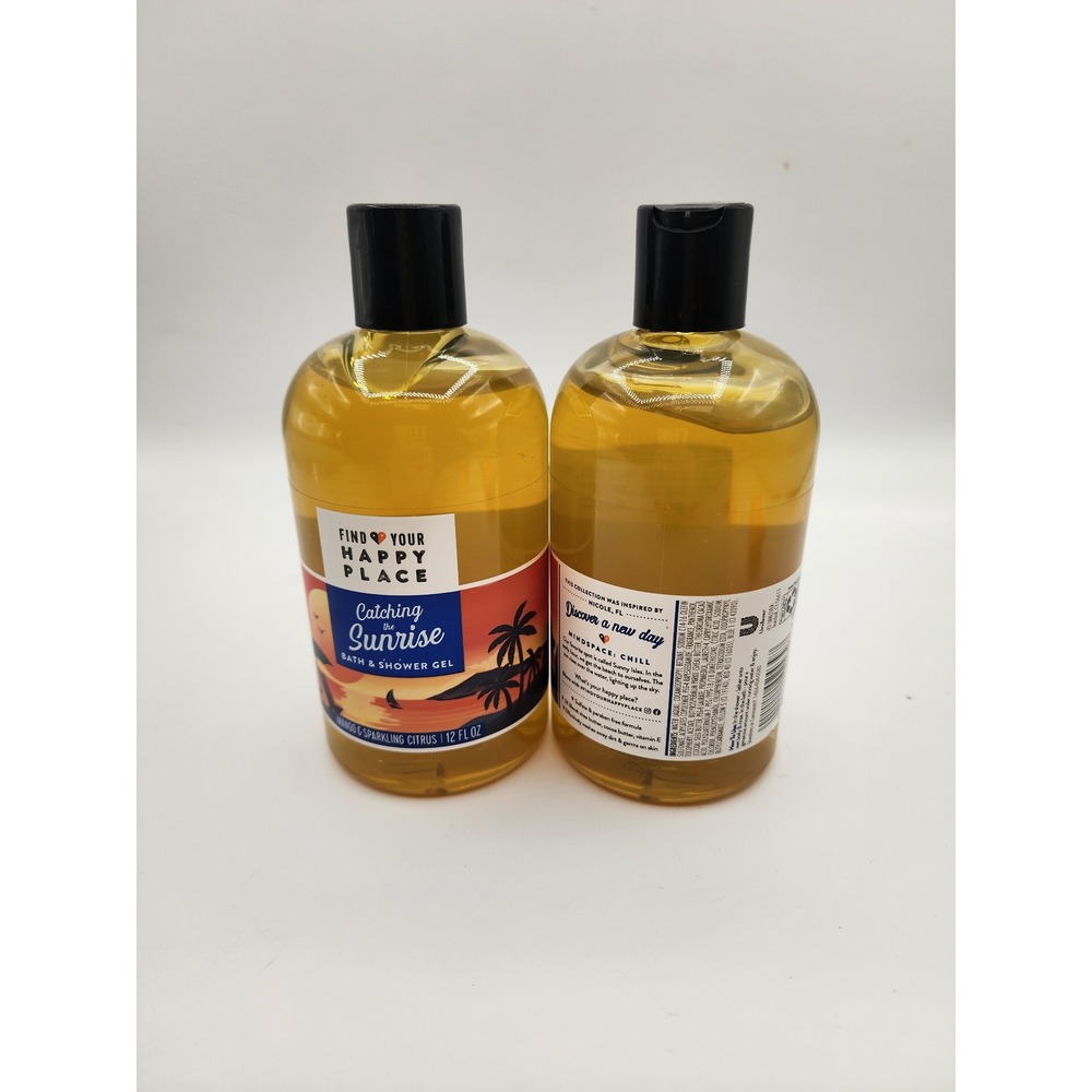 Happy Place Catching the Sunrise Mango Sparkling Citrus Shower Gel 12oz